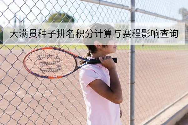 大满贯种子排名积分计算与赛程影响查询